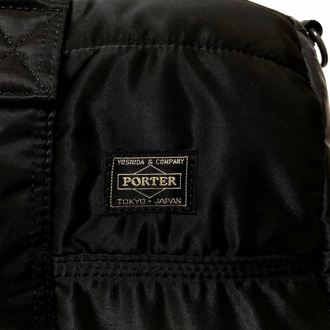 超美品✨廃盤 ポーター タンカー ボストンバッグ2way ブラック 吉田カバン