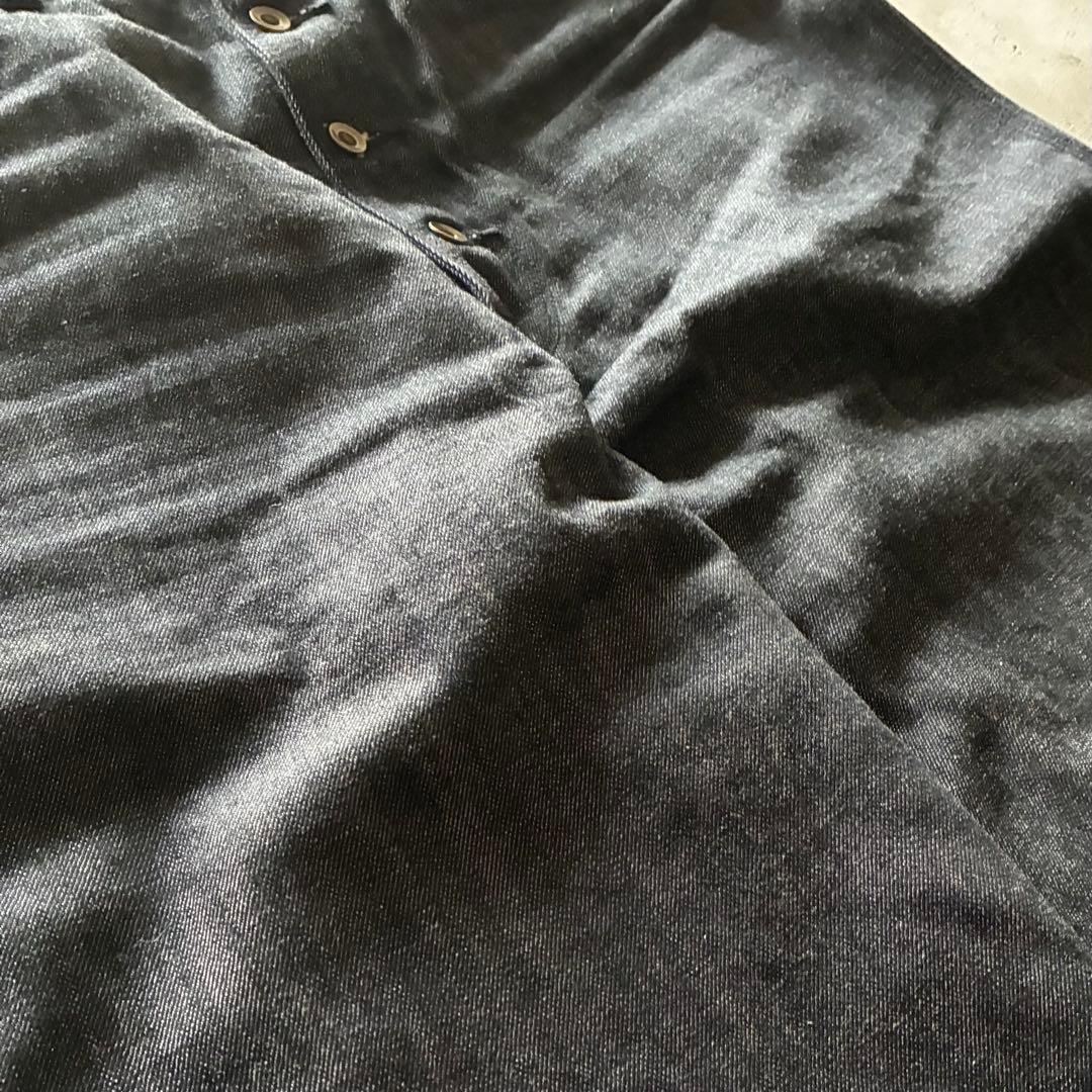 【完売モデル】ballsybrothers×lee リジットブラックバギーデニム