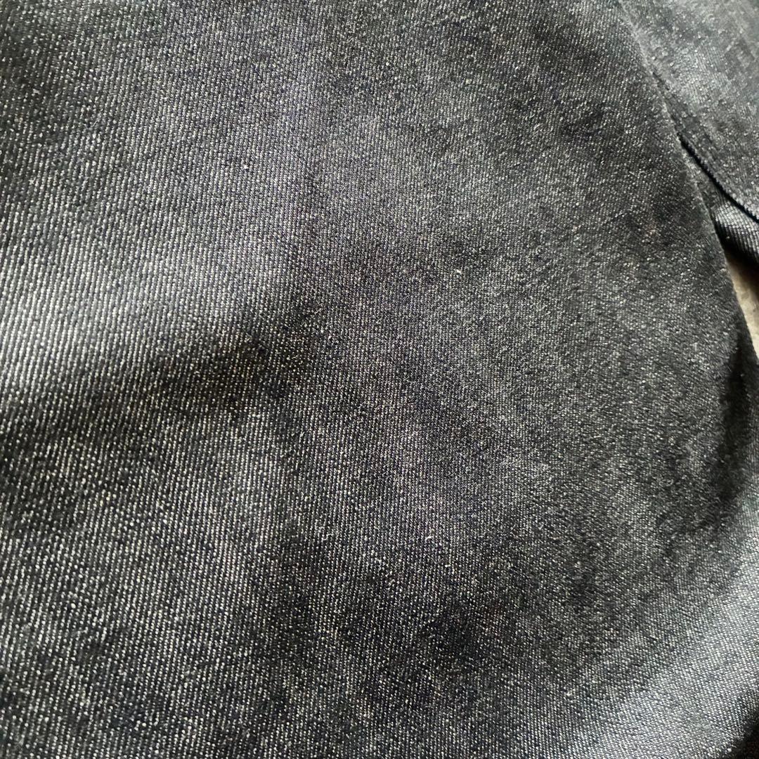 【完売モデル】ballsybrothers×lee リジットブラックバギーデニム