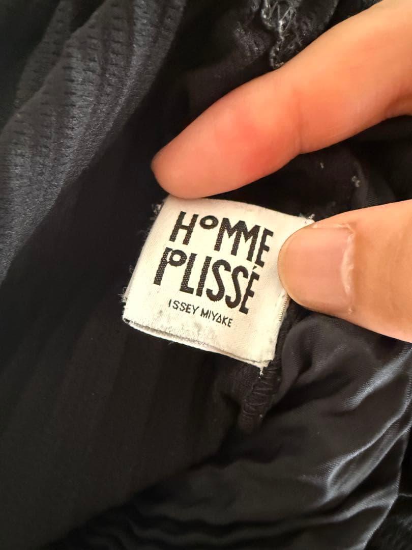 HOMME PLISSÉ ISSEY MIYAKE サルエルパンツ ブラック