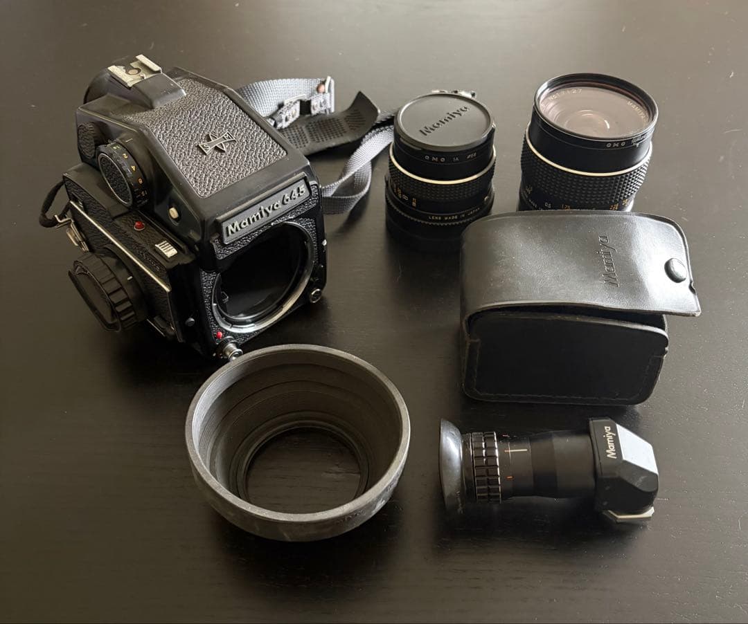 Mamiya 645 中判フィルムカメラ　レンズ2本他セット