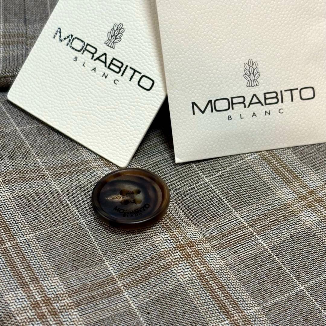 SALE✨MORABITO ✨モラビト チェック柄ノーカラージャケット