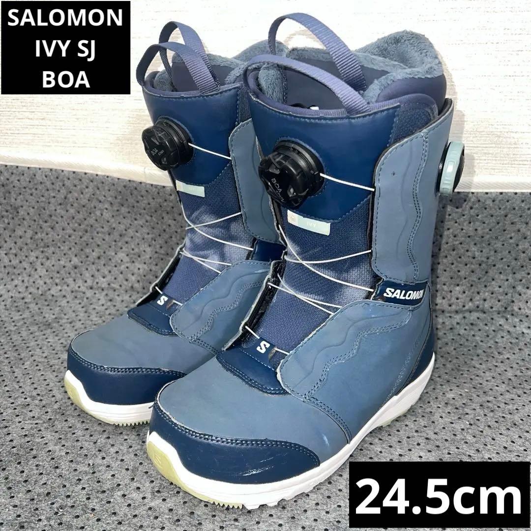 7-8回使用 24.5cm SALOMON IVY SJ BOA スノボブーツ