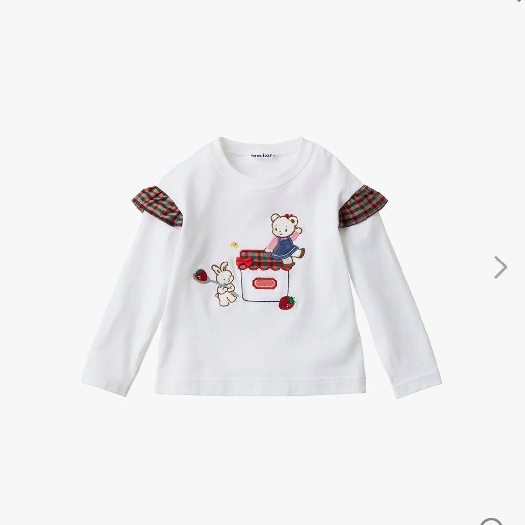 ファミリア　長袖Tシャツ　女の子　110cm 現行品