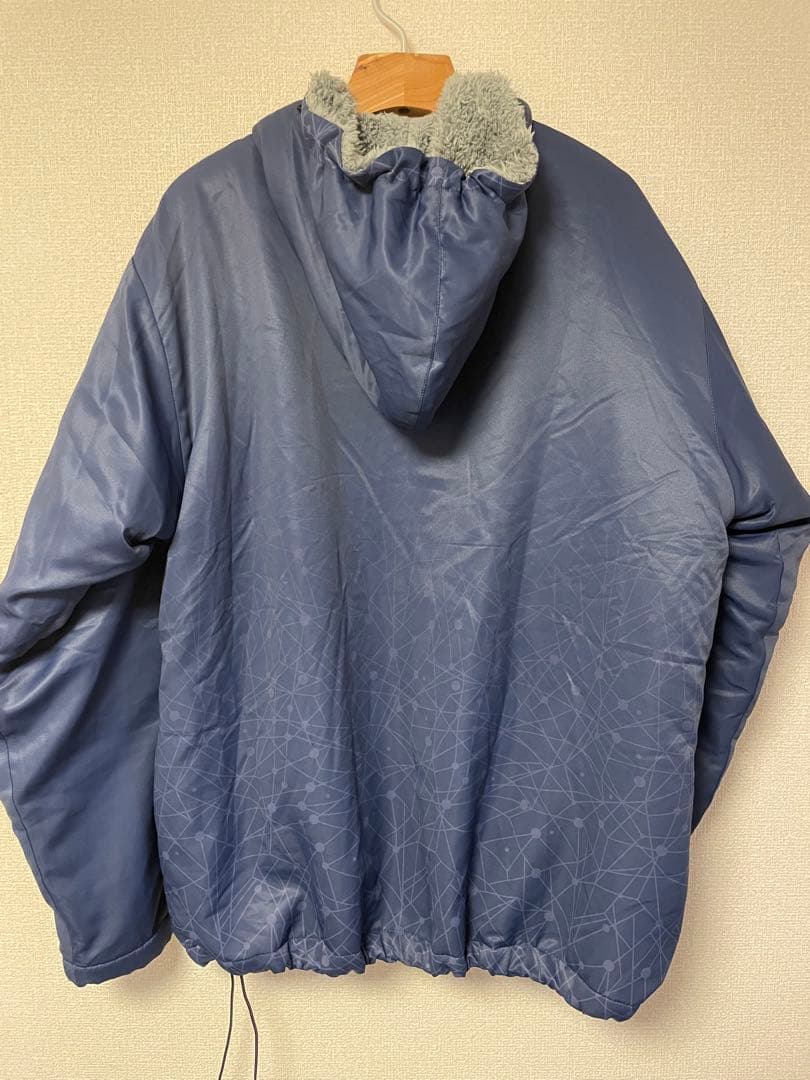 インザペイント ネイビー フリース裏地付き ウォームアップウェア 上下セット