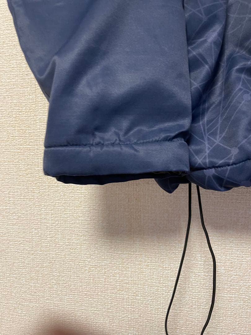 インザペイント ネイビー フリース裏地付き ウォームアップウェア 上下セット