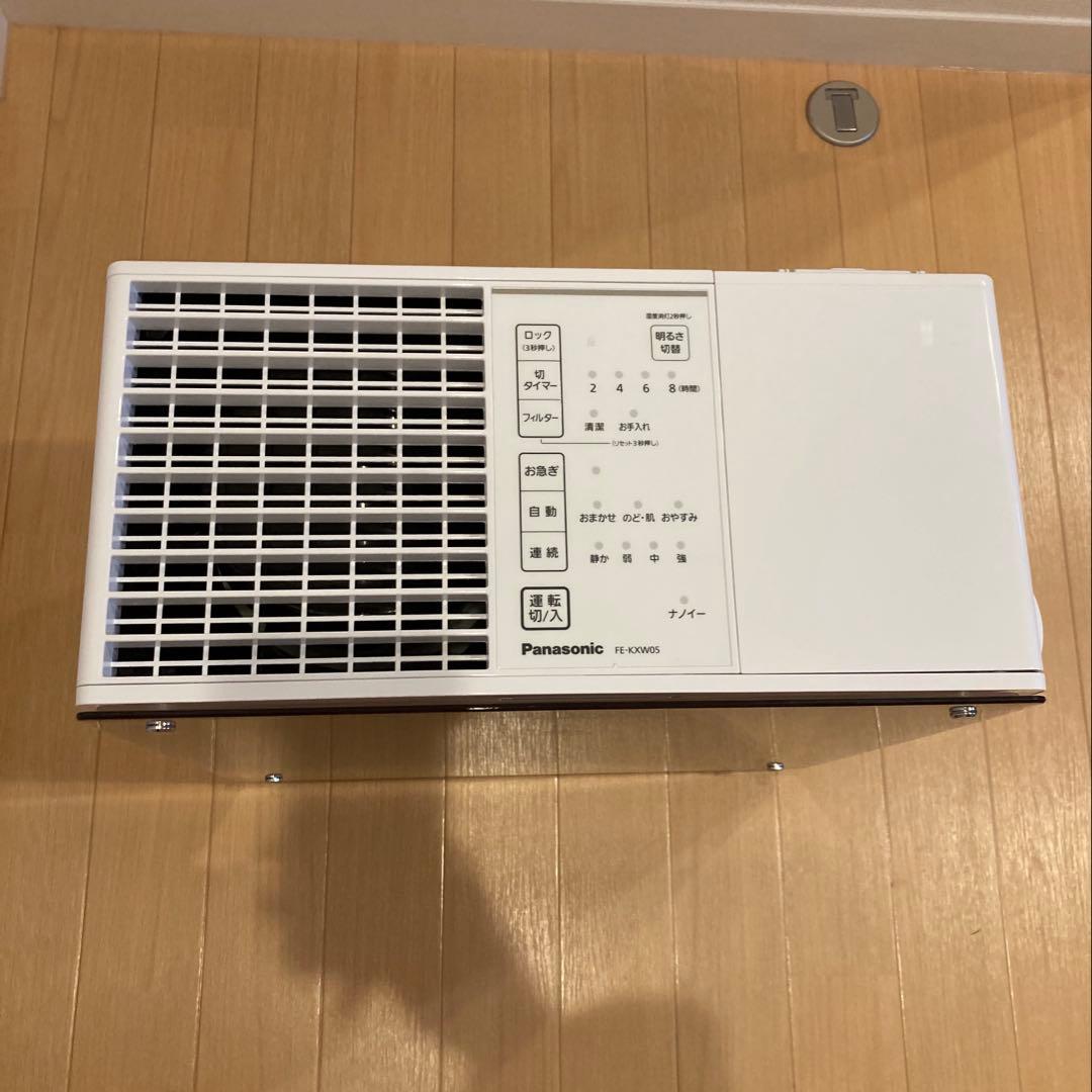 新品　Panasonic 気化式加湿器　クリスタルブラウンFE-KXW05