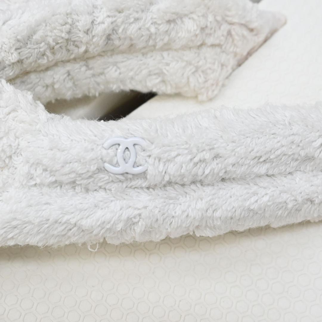 ■ □ 46989★夏 シャネル ココマーク 厚底ビーチサンダル 37 パイル