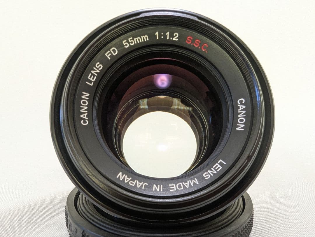 Canon FD 55mm F/1.2 S.S.C 単焦点レンズ