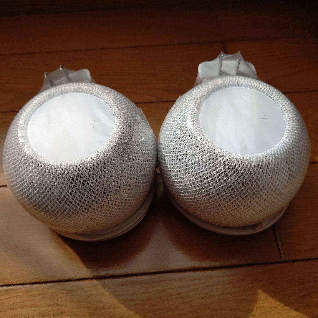 Apple Pod mini ホワイト 2個セット 箱無し