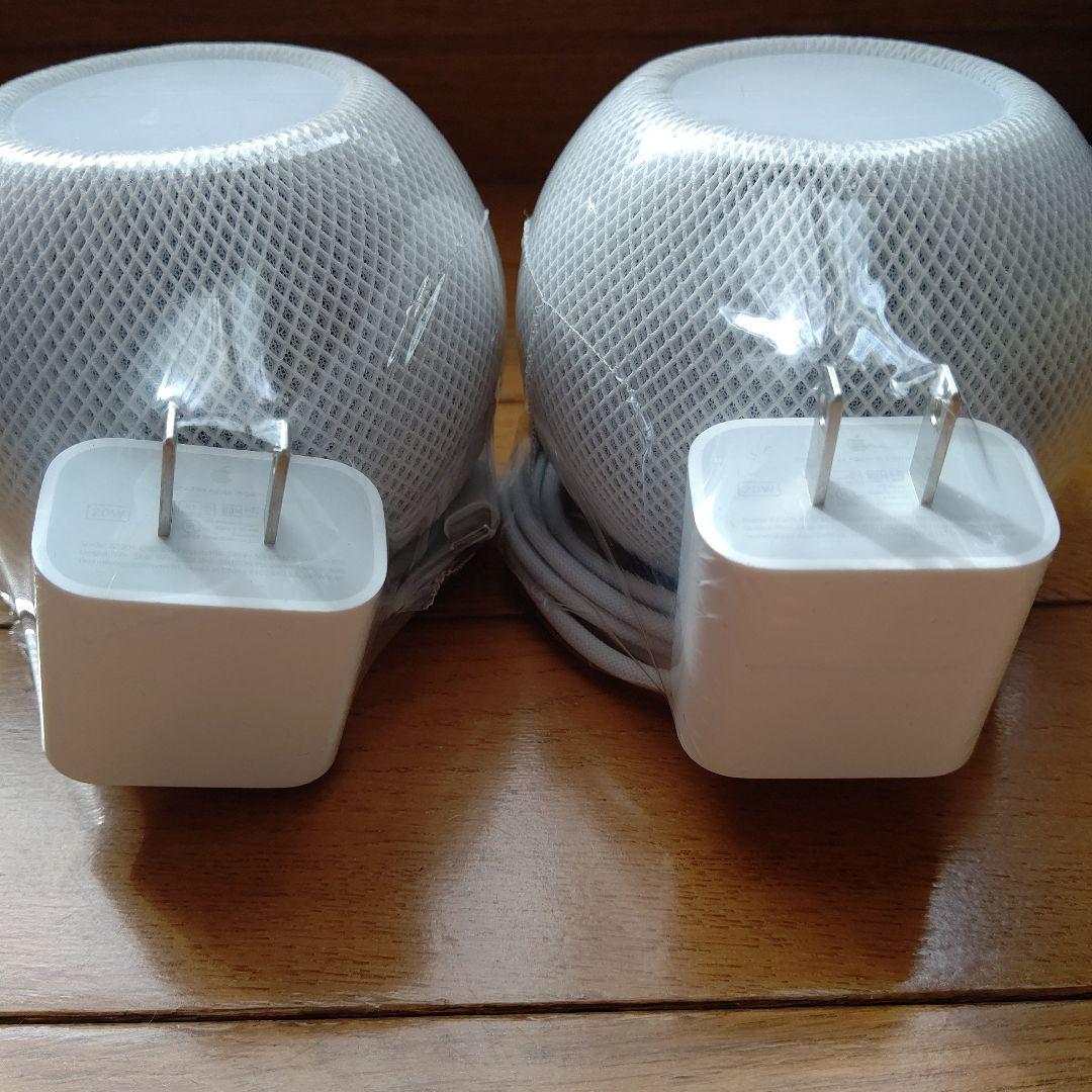 Apple Pod mini ホワイト 2個セット 箱無し