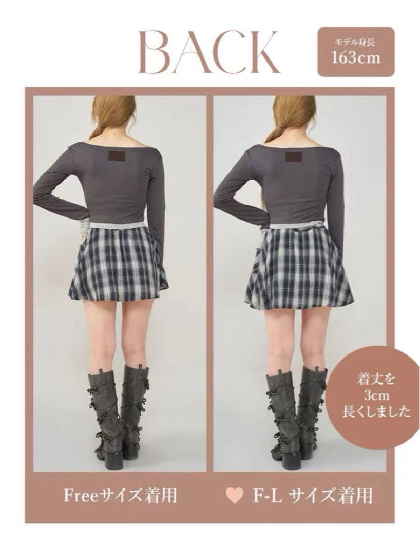 Darich レイヤードチェックショートパンツ