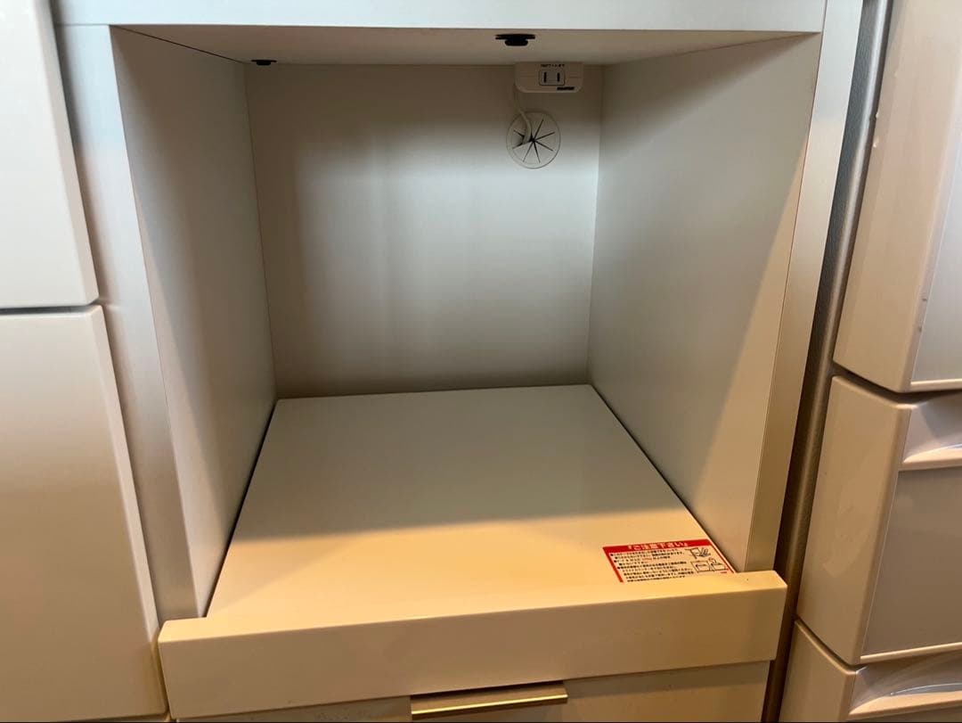 【sawa】食器棚　キッチンボード　エトナ90KB　ニトリ　幅89cm