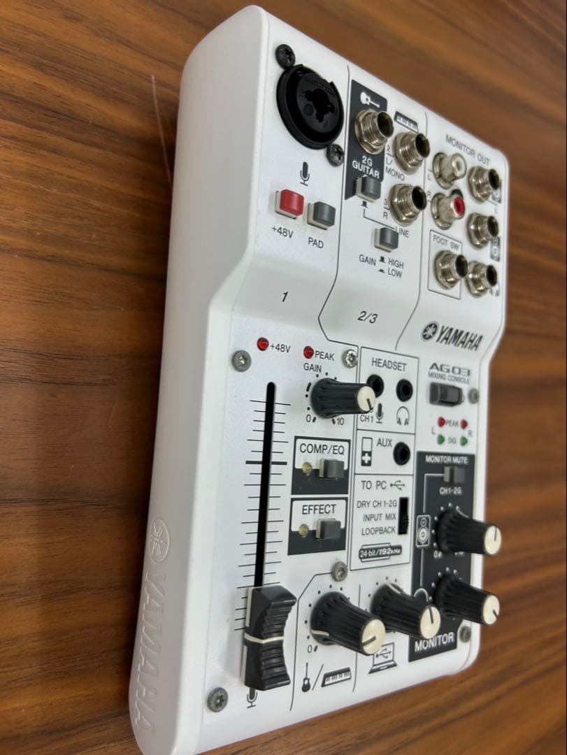 YAMAHA製ミキシングコンソールAG03
