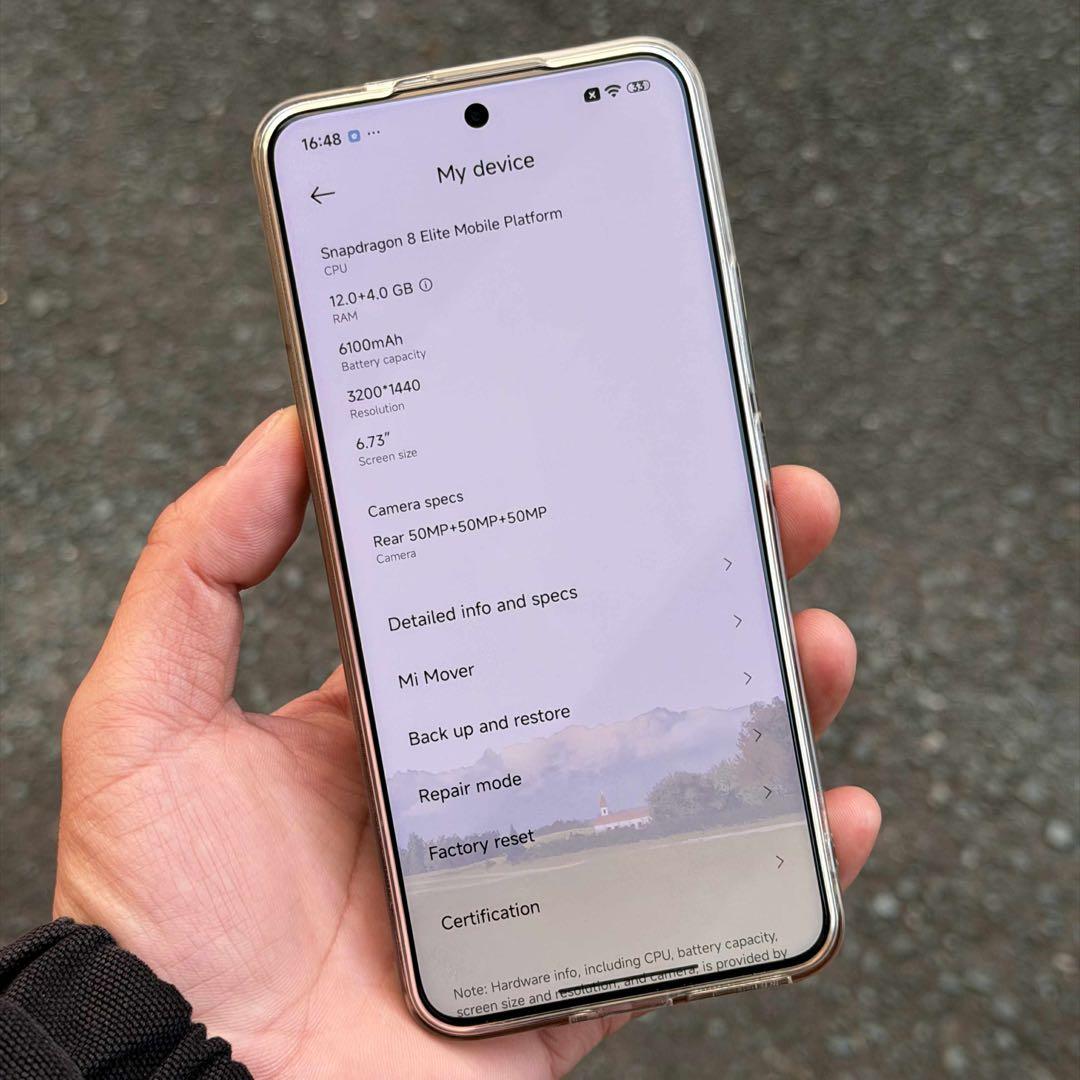 Xiaomi Mi 15 Pro 12/256GB 国内版 SIMフリーグレー