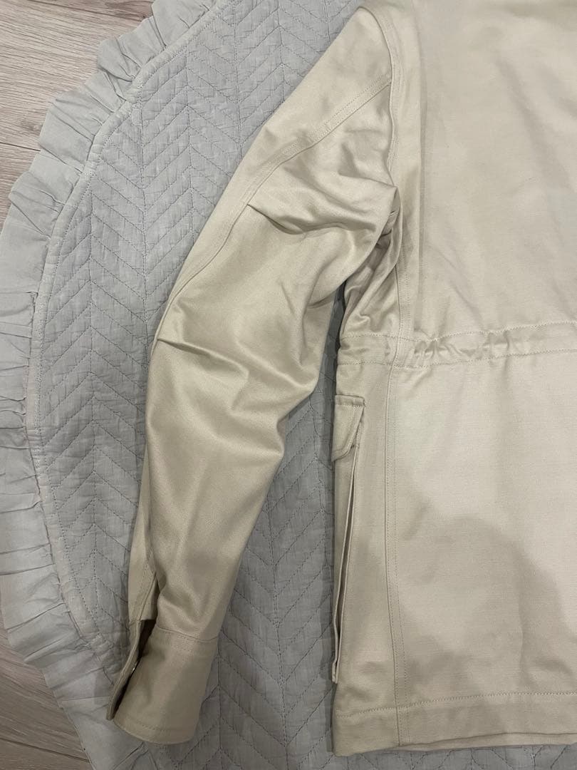 新品♡ YLEVE オーガニックコットン ミリタリージャケット カバーオール