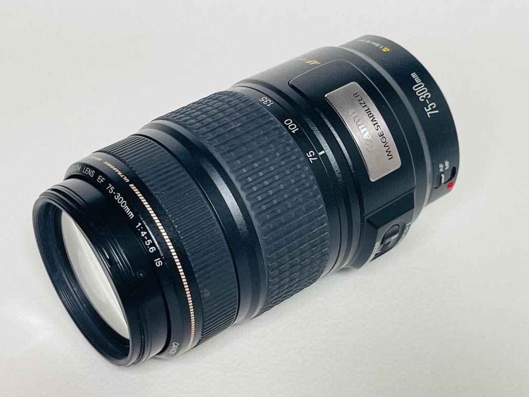 美品✨キャノン Canon EF 75-300mm F4-5.6 IS USM