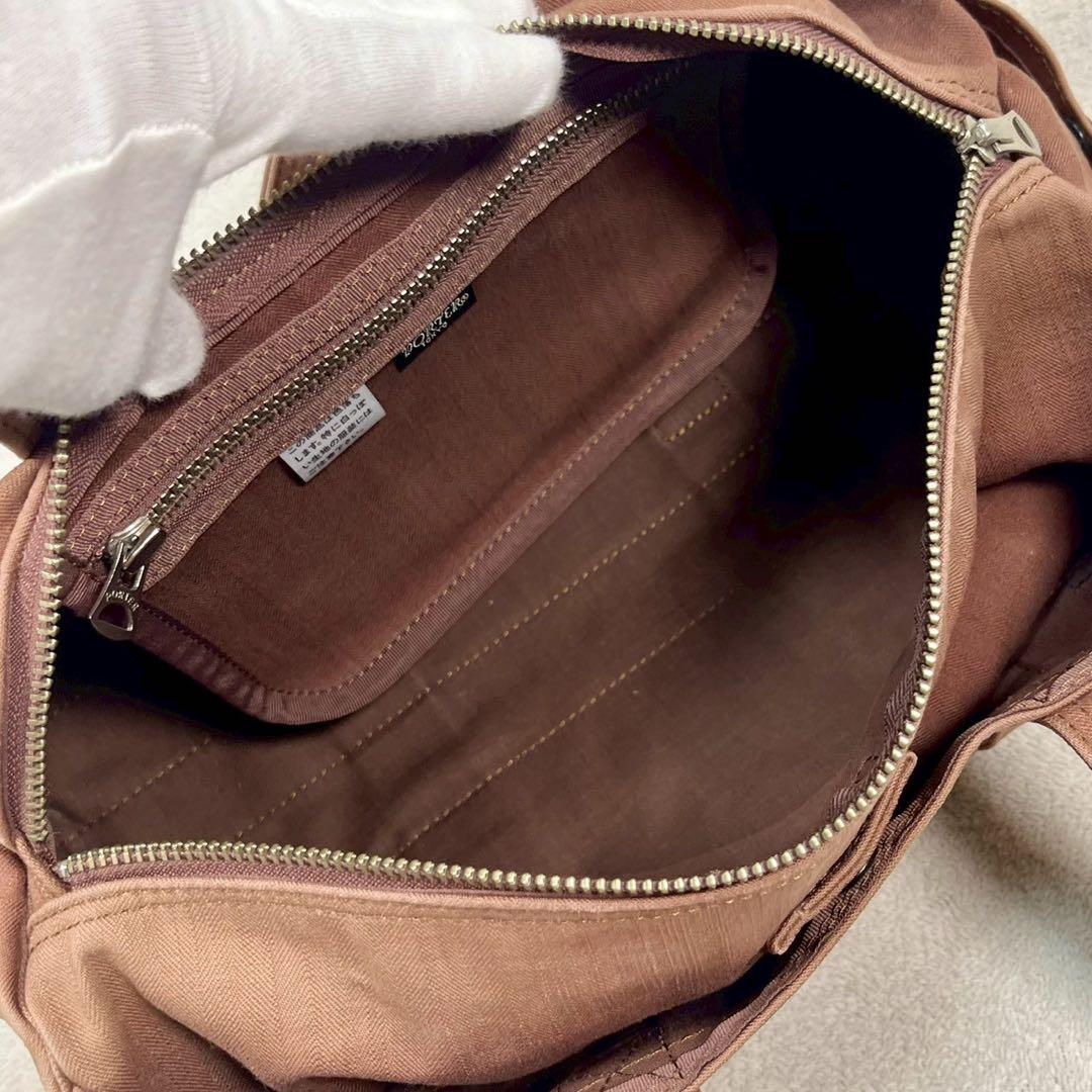 【極美品✨】POTER ミニボストンバッグ ハンドバッグ 肩掛け可 廃盤レア‼️