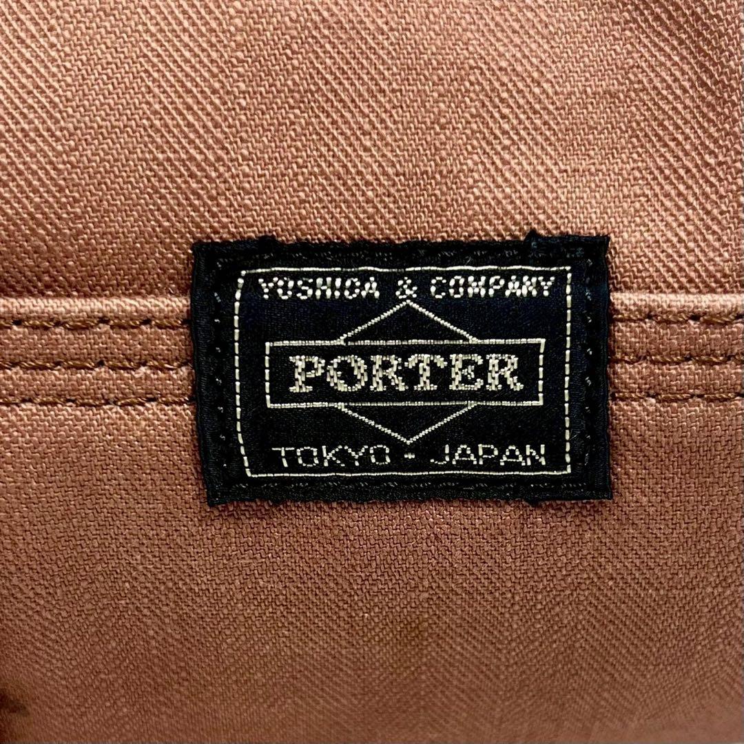 【極美品✨】POTER ミニボストンバッグ ハンドバッグ 肩掛け可 廃盤レア‼️