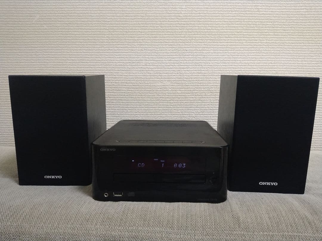 オンキョー　CDレシーバーシステム　ONKYO　CR-U6　リモコン付