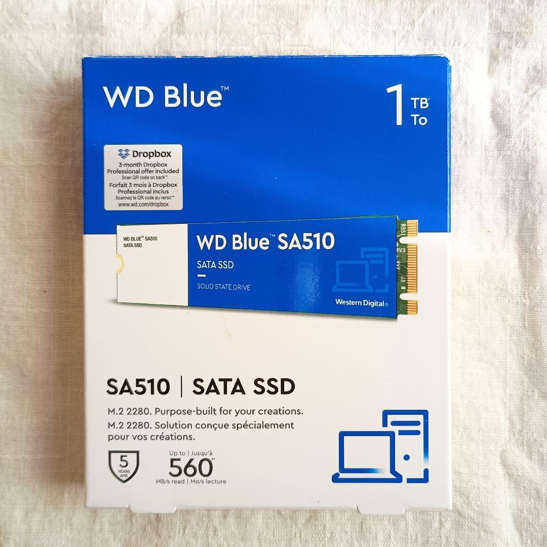 内蔵型SSD WD Blue SA510 1TB SATA SSD M.2 2280