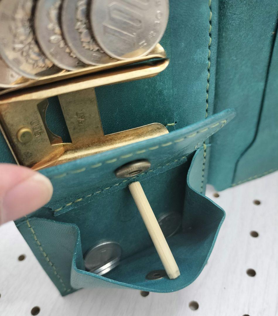 【ソ-ラ】キャッチャー 本革 長財布 ハンドメイド