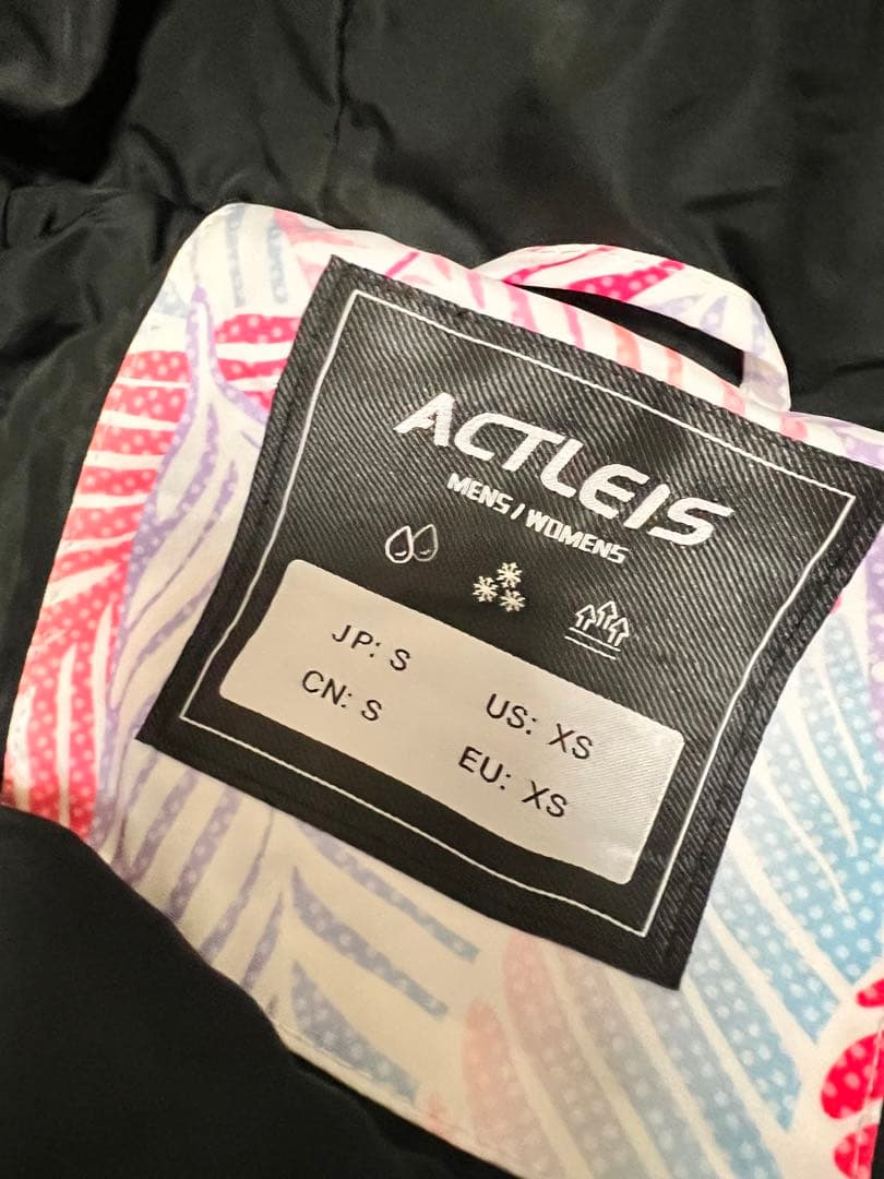 スノーボードウェアセット（ジャケット・パンツ） ACTLEIS Sサイズ