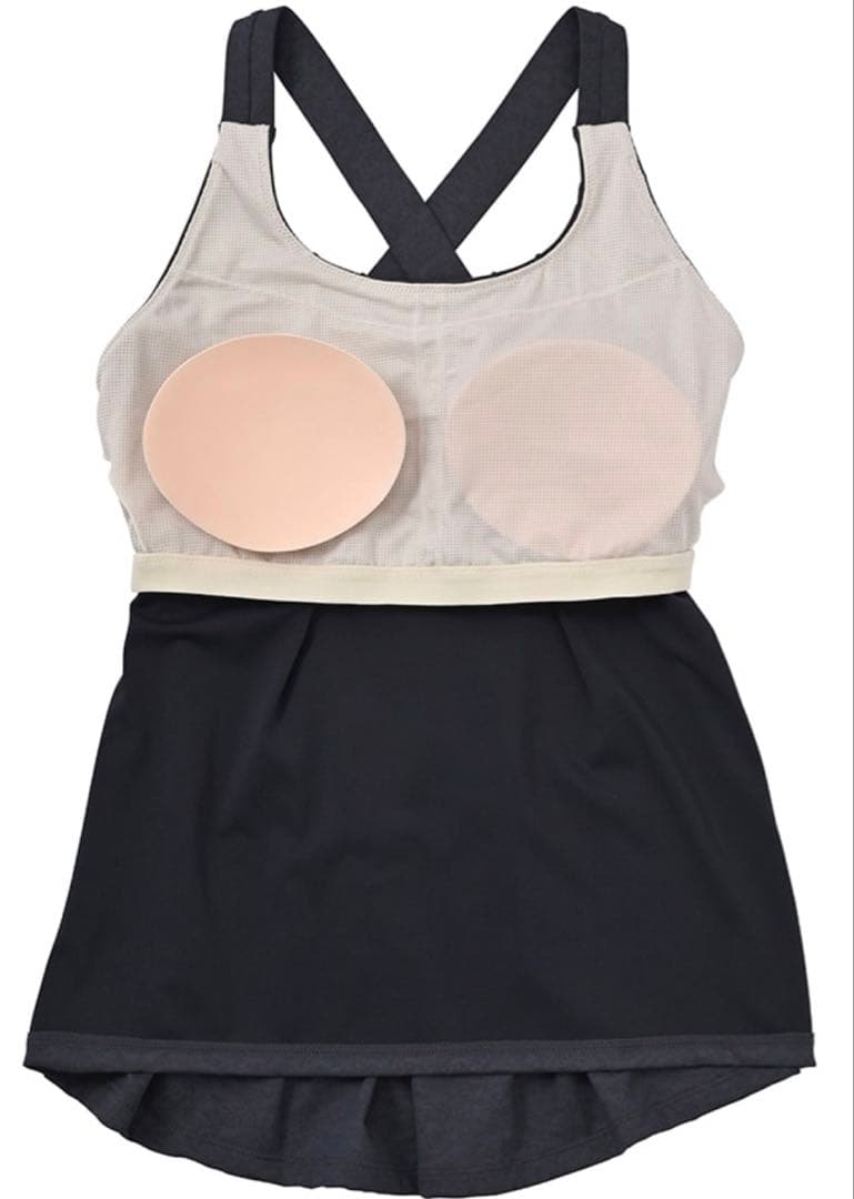 SUKALA デニムクロスタンクトップ デニムスリットレギンス Lサイズ セット