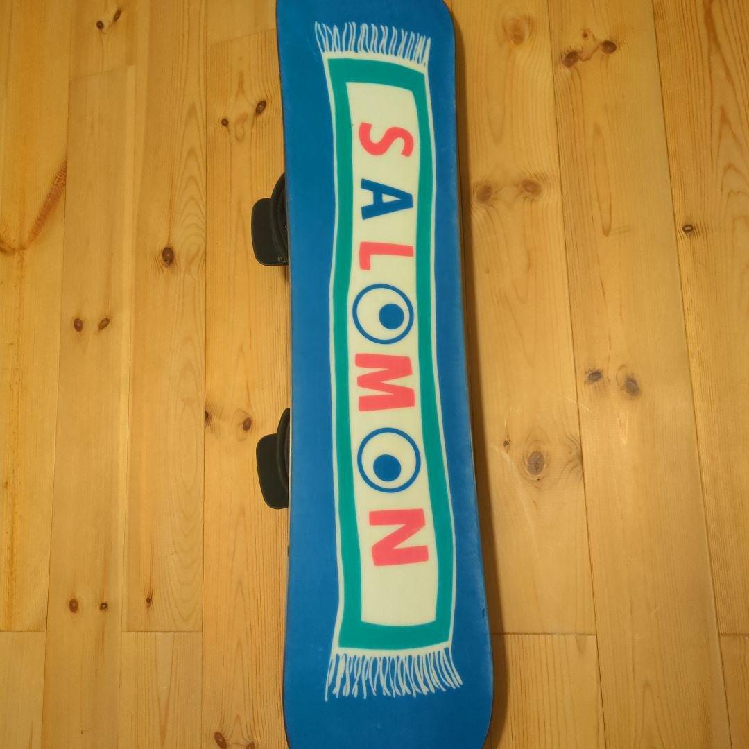 SALOMON 子ども用スノーボード バインディング付き 115cm