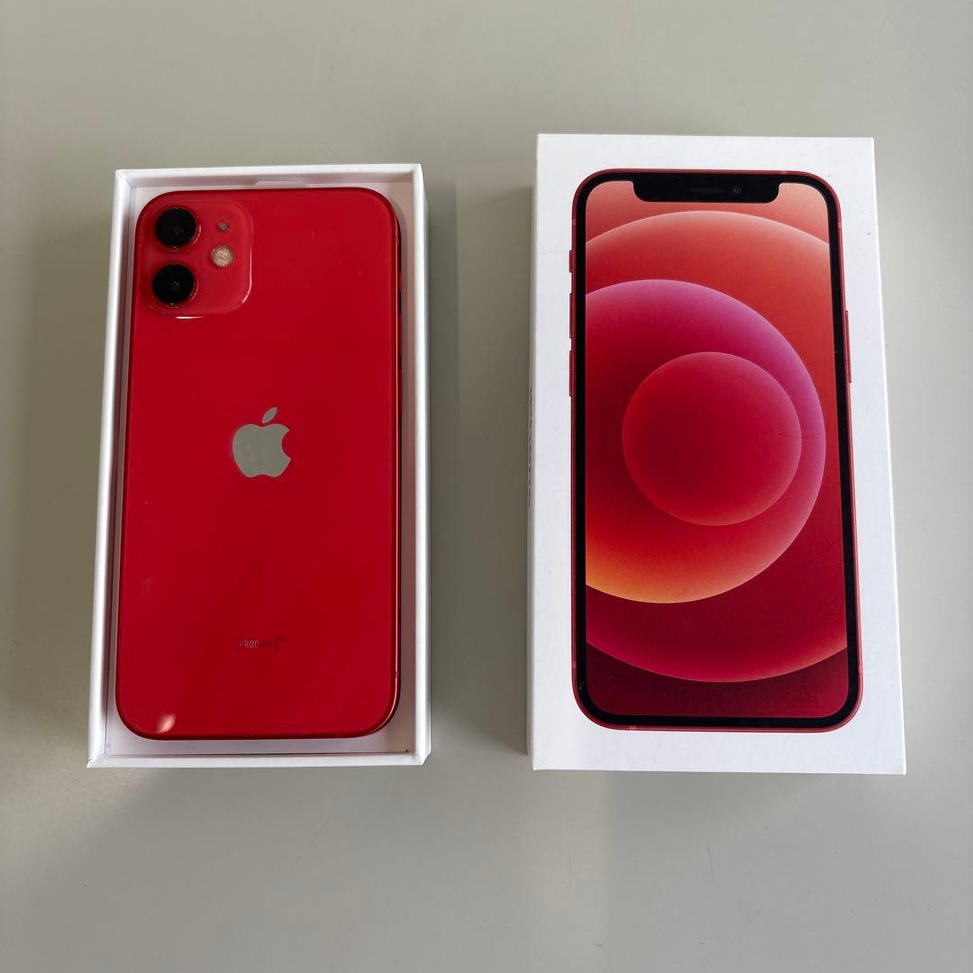 Apple iPhone 12 mini (Product Red) 本体