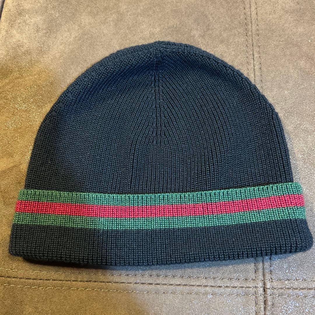 美品　GUCCI ニット帽