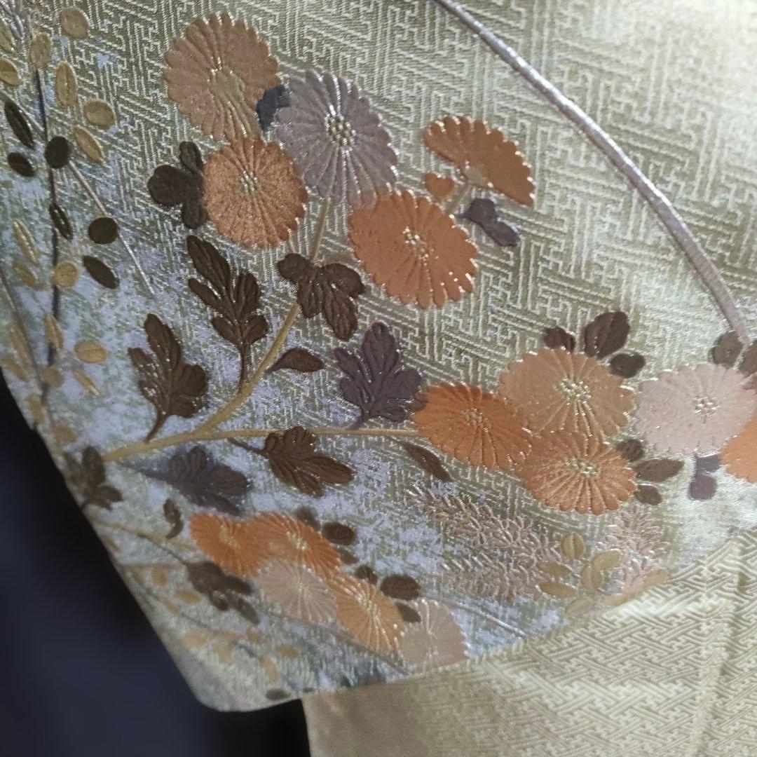 新春セール！訪問着フルセット 金銀彩 しつけ糸付き