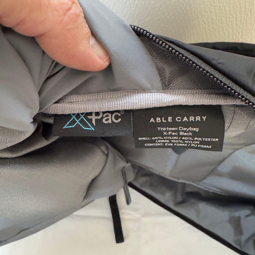 【極美品】Able Carry Thirteen Daybag X-Pac