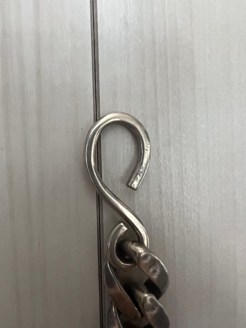 Kubizm NEXUS7 ウォレットチェーン シルバー ジルコニア