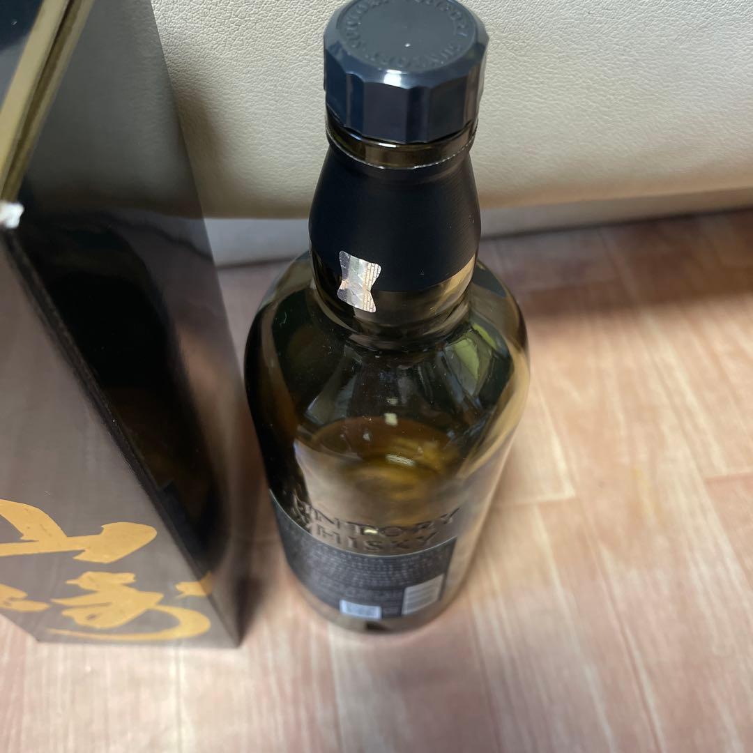 山崎 18年 シングルモルトウイスキー 700ml 空瓶空箱