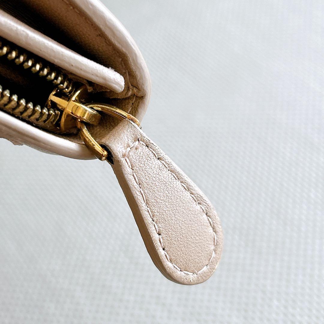 【新品未使用品】BOTTEGA VENETA イントレチャート 長財布 ベージュ