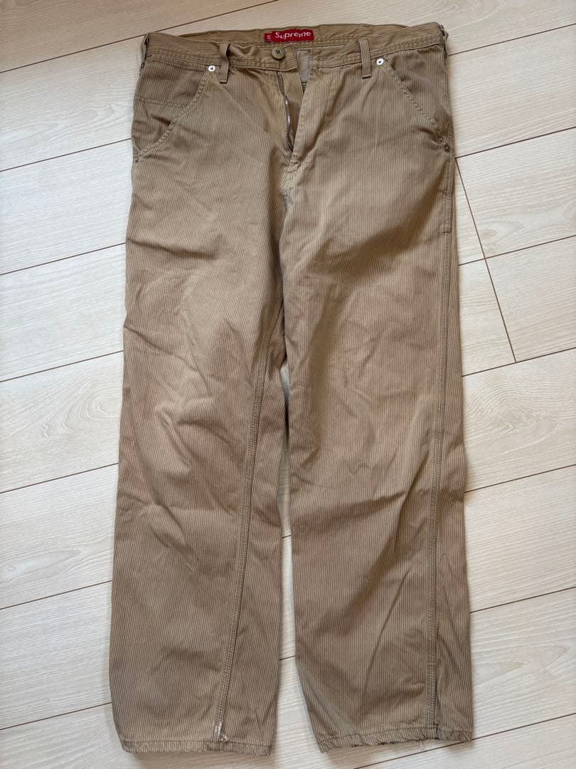 だ*な様 Supreme 90s初期　ワークパンツ アメリカ製 カーゴパンツ ペ