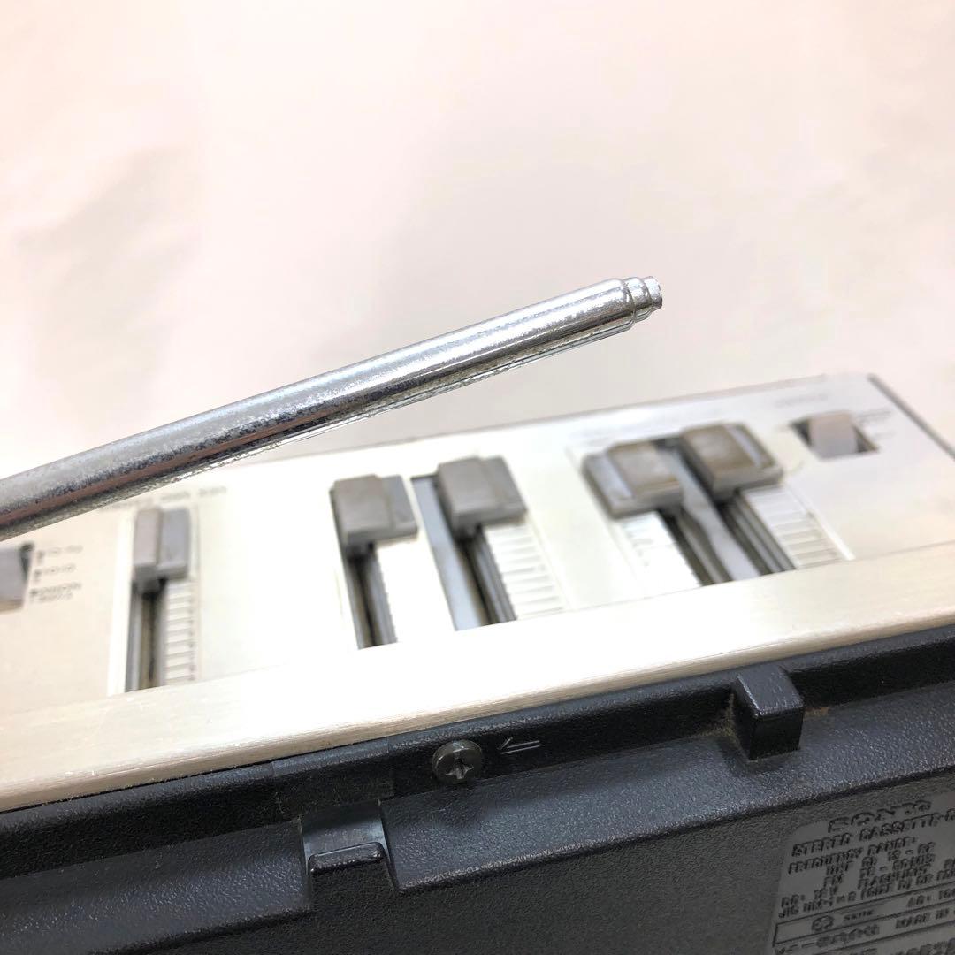 SONY CFS-V8 ステレオラジオカセット STEREO ZILBA'P