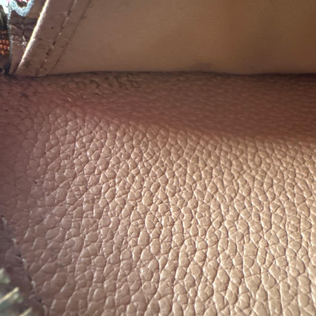 LOUIS VUITTON 長財布 ベージュ レザー