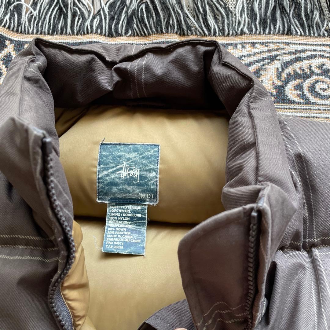 ジャケット・アウター 90s old stussy down jacket M