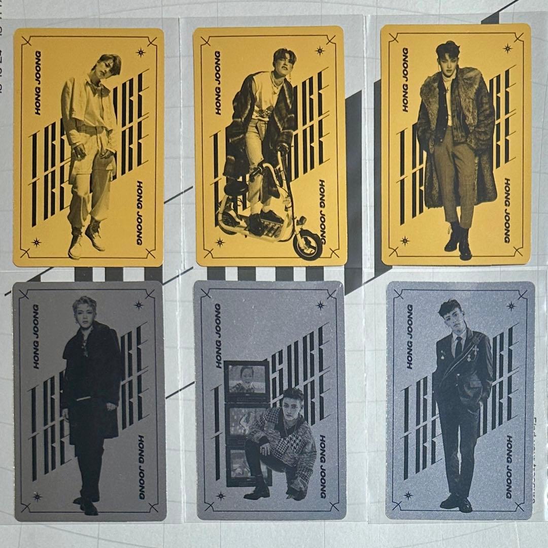 ATEEZ ホンジュン トレカ コンプ Hidden Map Ep.1 Ep.2