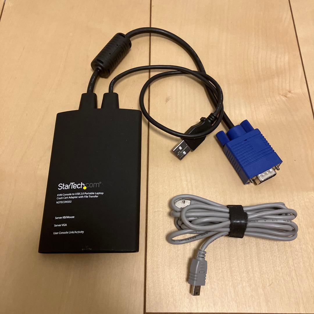 StarTech KVMコンソールアダプター NOTECONS02 - 中古