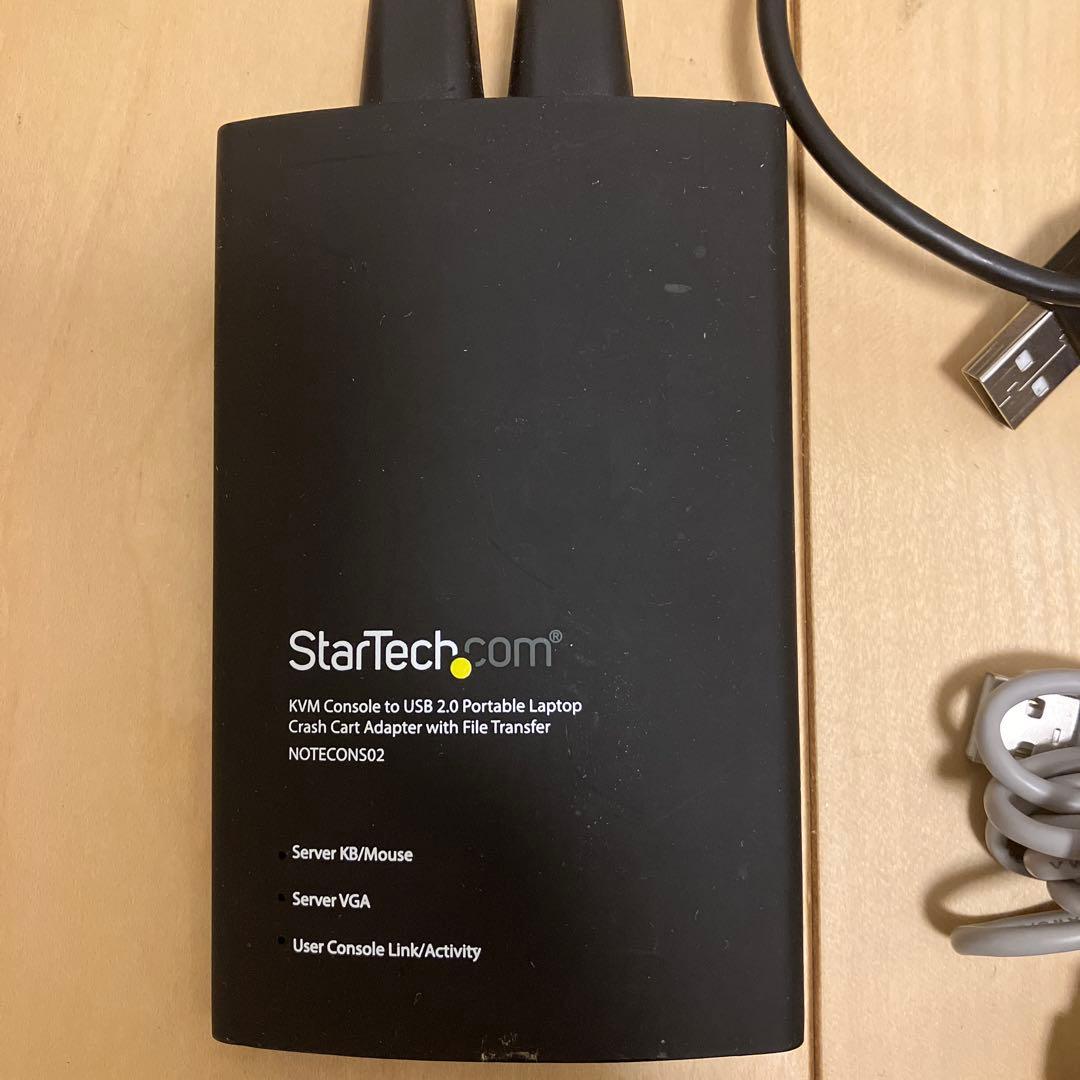 StarTech KVMコンソールアダプター NOTECONS02 - 中古