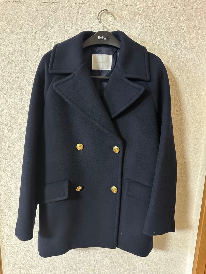 リヴドロワPコートネイビー新品
