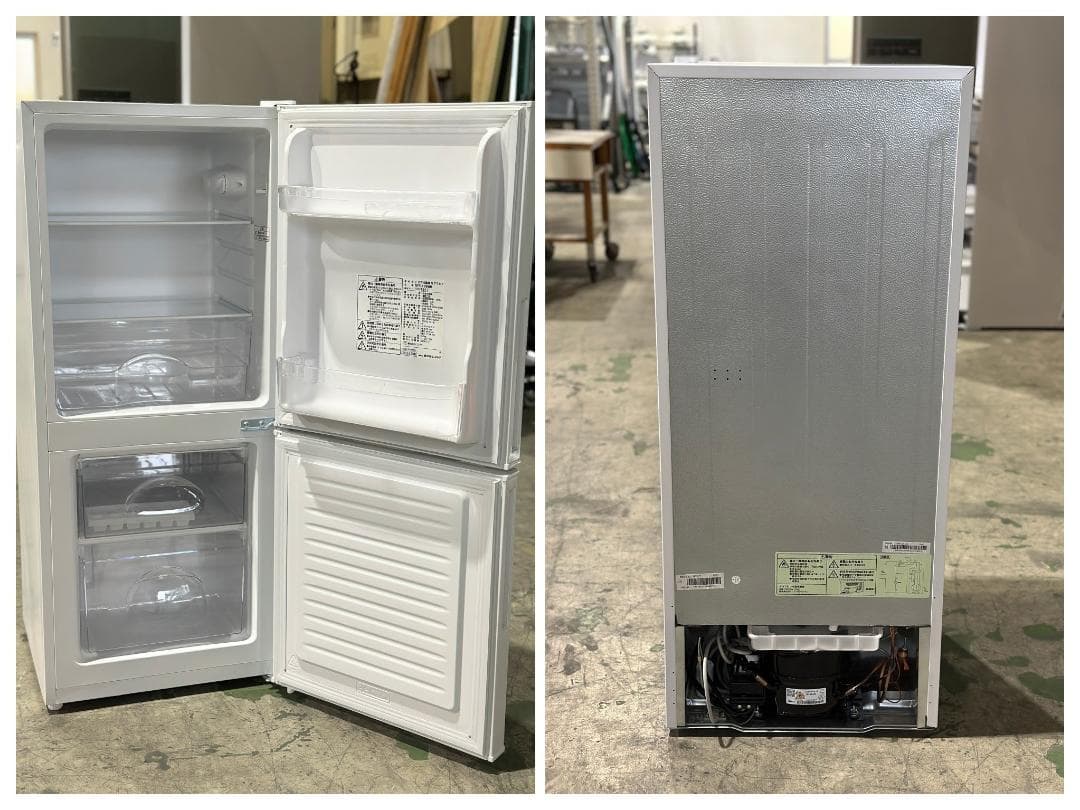 ニトリ 2ドア冷蔵庫 Nグラシア NTR-106WH 2024年製 106L