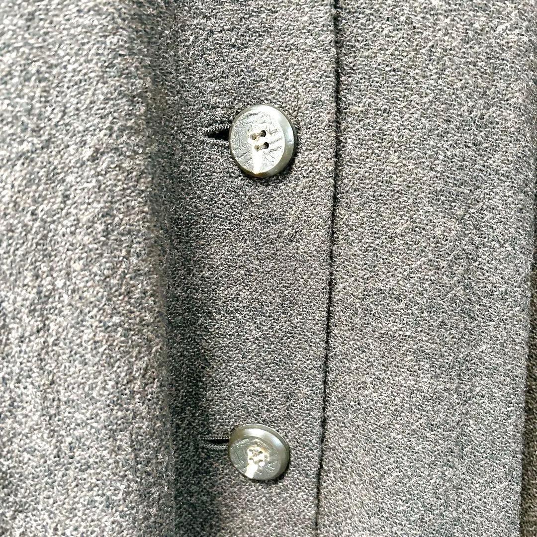 【極美品】慈雨 ジウ センソユニコ 変型ジャケット アシンメトリー L 40 黒