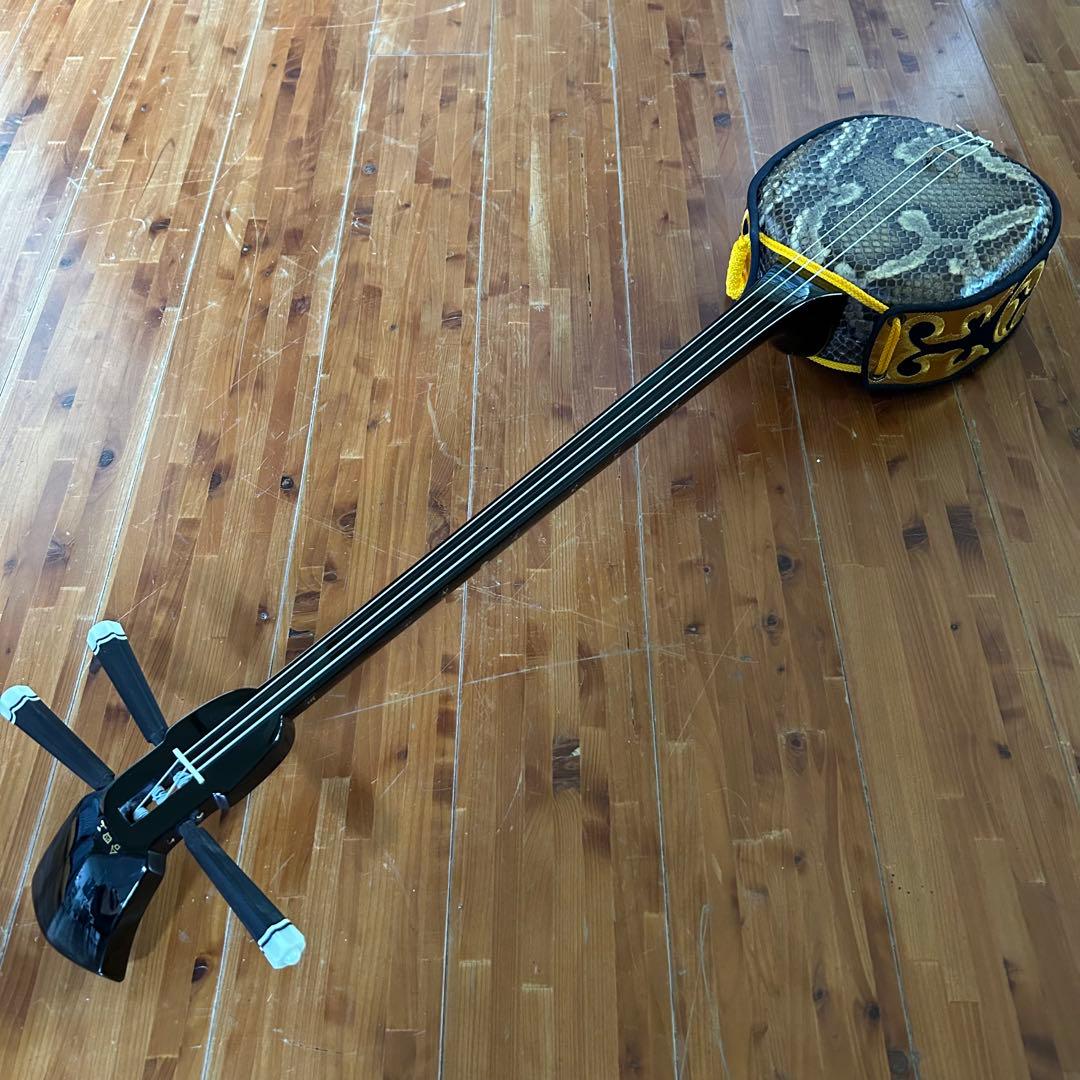 ◼️m◼️宮古島から②◼️本皮一枚張り三線◼️沖縄◼️初心者の方にも◼️音色動画有◼️