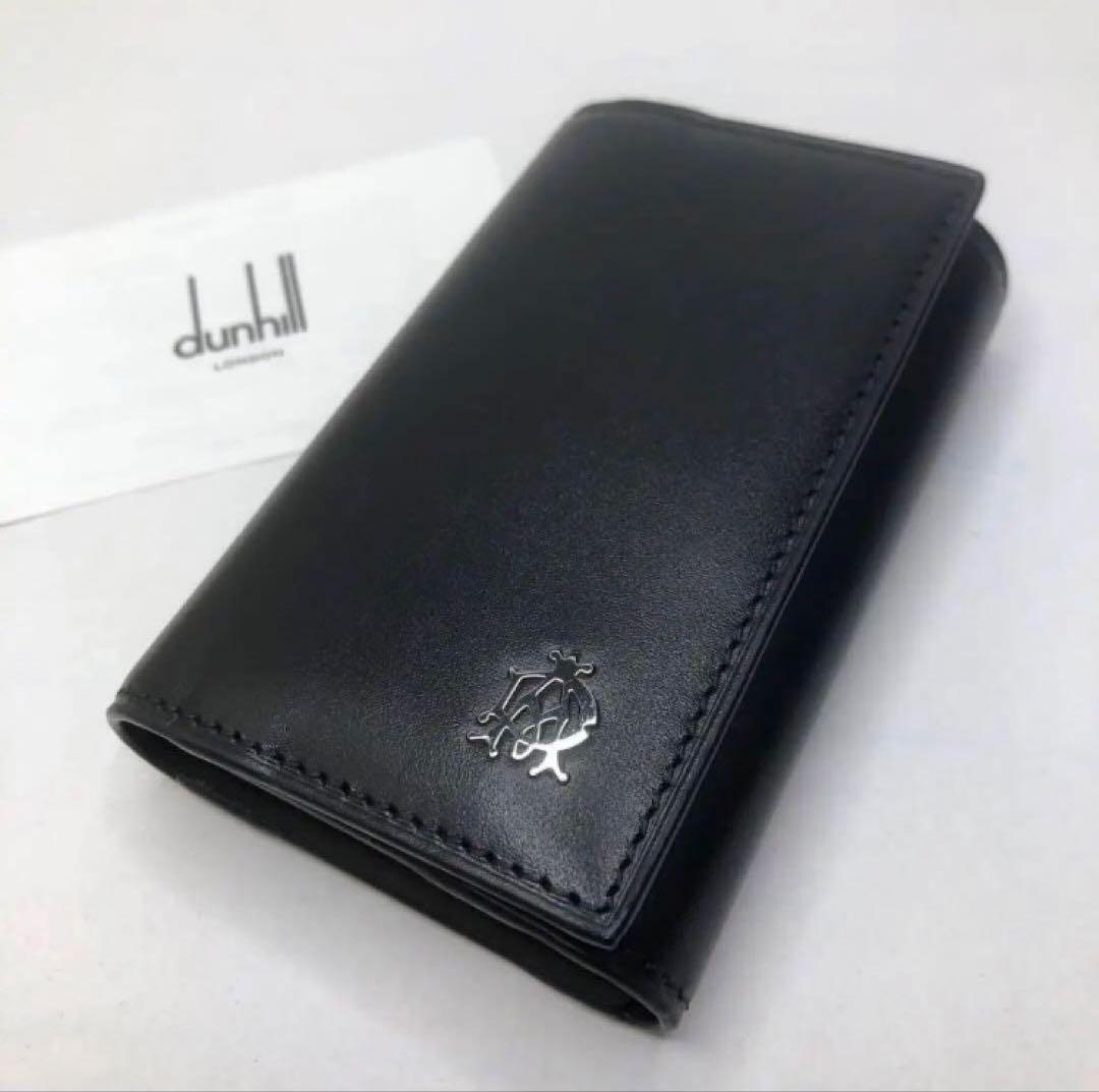 未使用✨dunhill ダンヒル キーケース ウェセックス 6連 レザー 黒