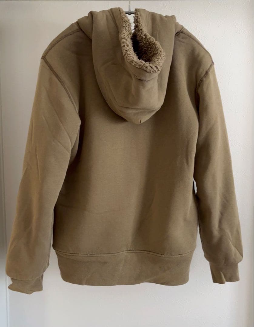 HYSTERIC フリース裏地 ジップアップパーカー