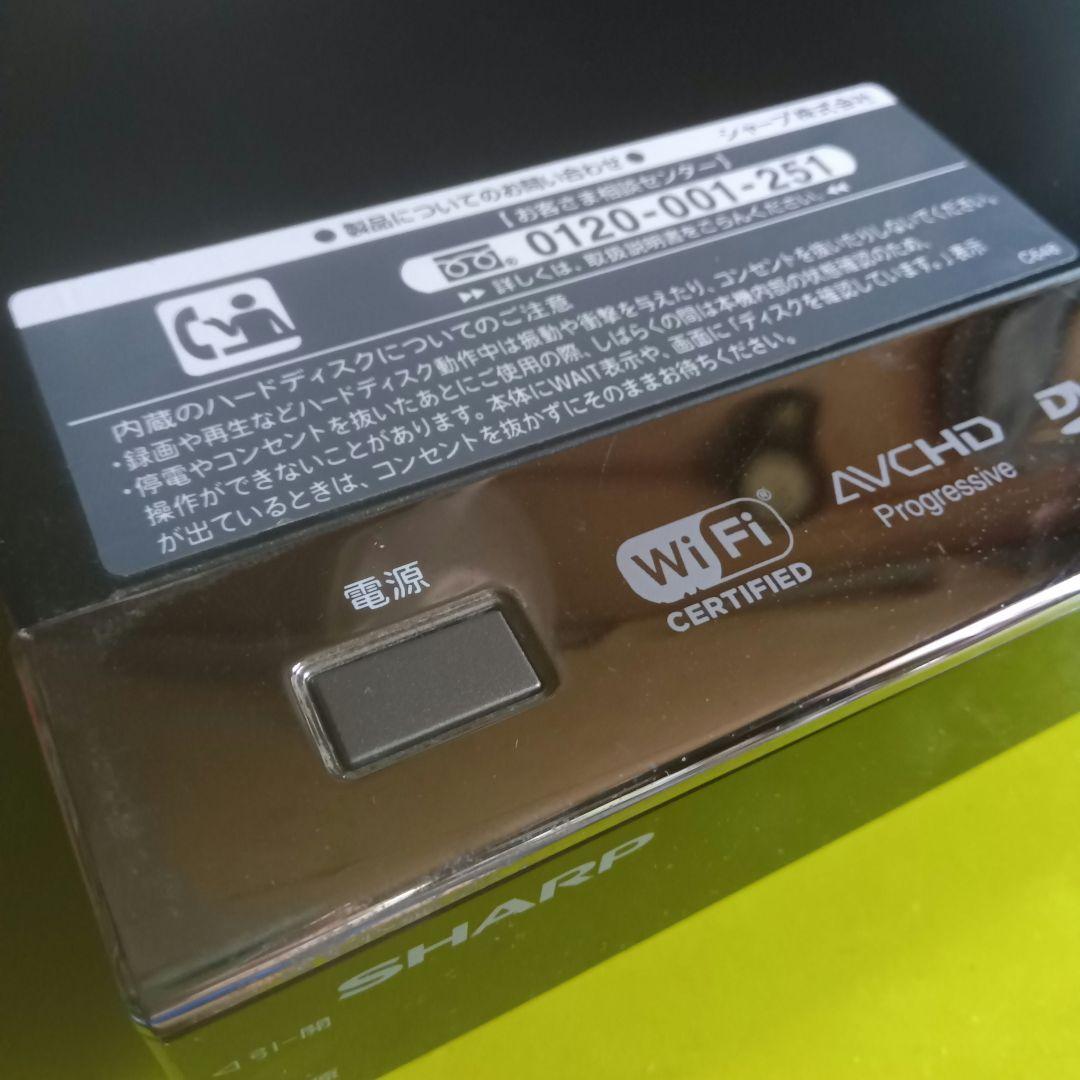 SHARP AQUOS BD-T1300 HDD新品2TB増量交換第6